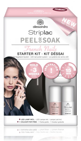 alessandro Striplac Peel or Soak Starter Kit French